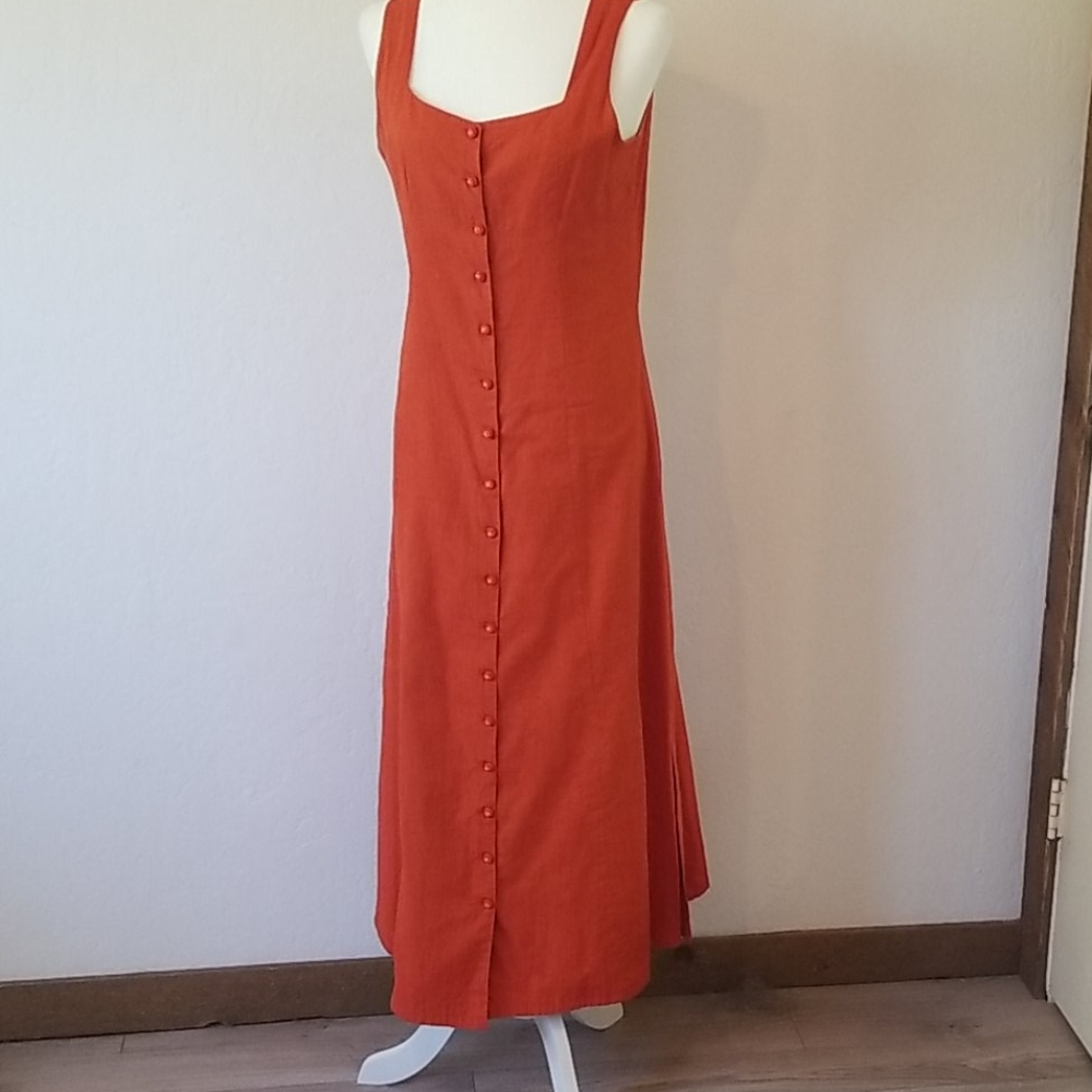 Anthro Isabella Bird cotton Dress Size 8